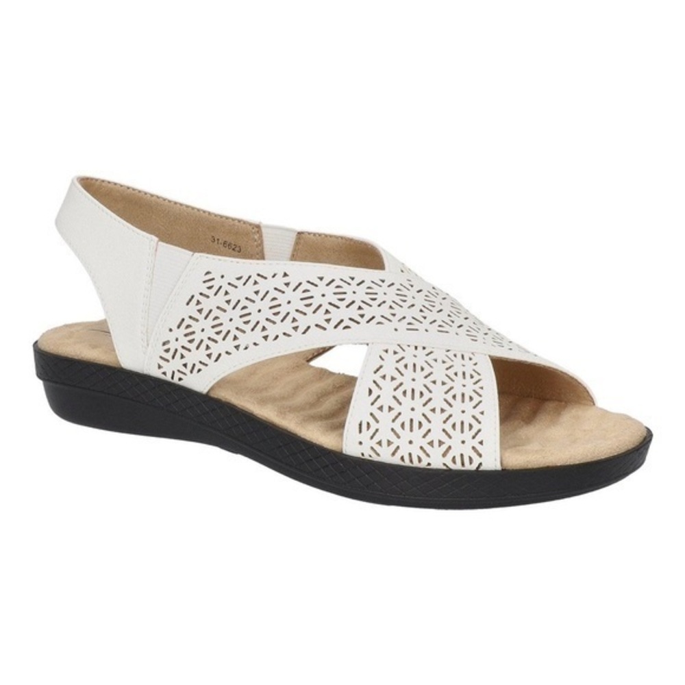 Easy Street Womens Claudia Wedge Sandals